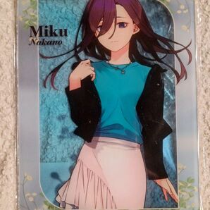 五等分の花嫁 アクリルプレート アトレ秋葉原 goto akiba 三玖