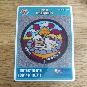 栃木県 那須塩原市A001マンホールカード