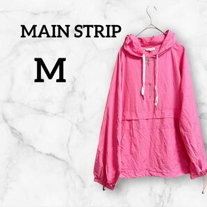 MAIN STRIP 【M】 ピンク フード付き