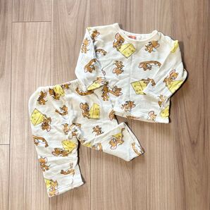 トムとジェリー 長袖パジャマ80