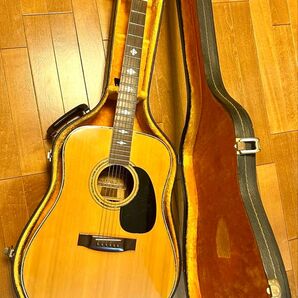 すぐ使えるジャパビン 1970年代 木曽鈴木W-200 3ピースバック 弦交換 低弦高調整済 鳴り良好 ハードケース付き