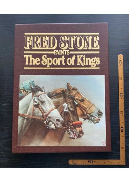 画集:『FRED STONE PAINTS The Sport of Kings』(1985年) 英文