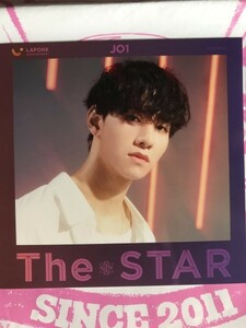 佐藤景瑚　ソロアザージャケット　The STAR 封入特典　JO1 硬化ケース付き