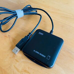 サンワサプライ ICカードリーダー ADR-MNICUBK