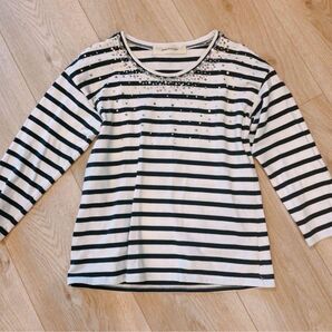 Jewel Changes ボーダー カットソー