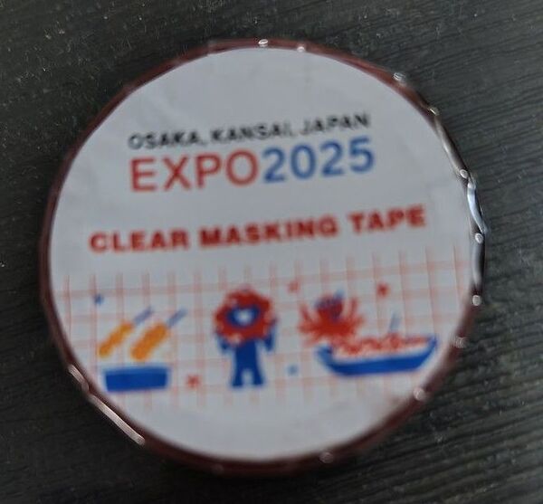 EXPO2025 大阪 関西 万博 クリアマスキングテープ