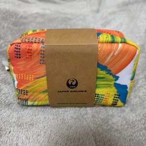 JAL 日本航空 ビジネスクラス アメニティ ポーチ HERALBONY ヘラルボニー
