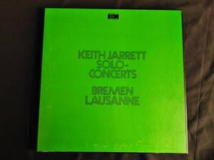 Keith Jarrett　 キース・ジャレット　solo concerts Bremen Lausanne 　３枚組み　ＢＯＸ