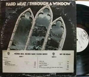 ３枚で送料無料【米Warner Bros】Hard Meat/Through A Window (promo)