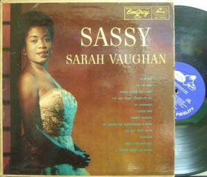 ３枚で送料無料【米EmArcy mono】Sarah Vaughan/Sassy