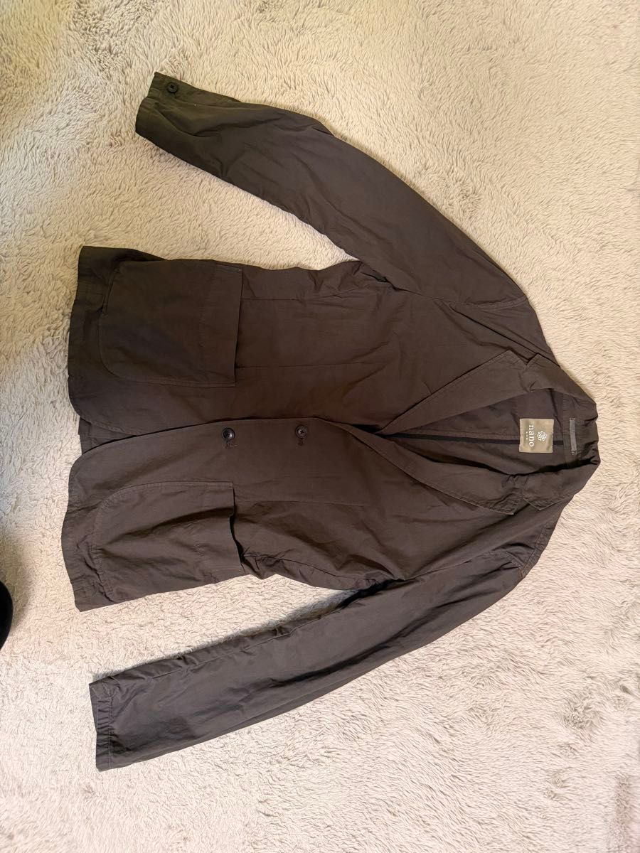 nano universe M テーラードジャケット ブラック系　ナノユニバース