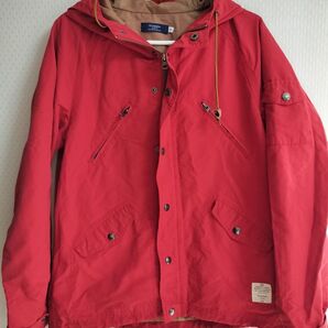 in'crewsive 赤 マウンテンパーカー L インクルーシブ