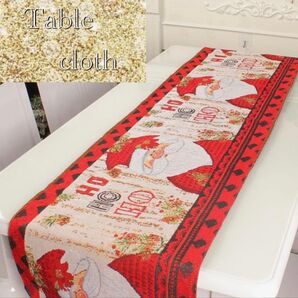 テーブルランナー テーブルクロス クリスマス 食卓飾り お食事マット 北欧 サンタ