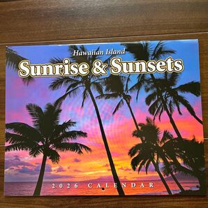 《新品》2026年Hawaiianカレンダー♪