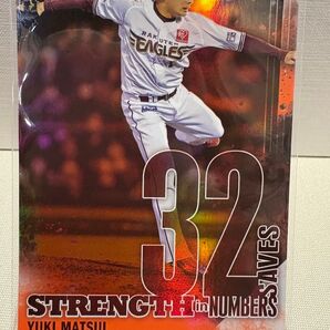 TOPS 楽天イーグルス 松井裕樹 32 SAVES STRENGTH in NUMBERS