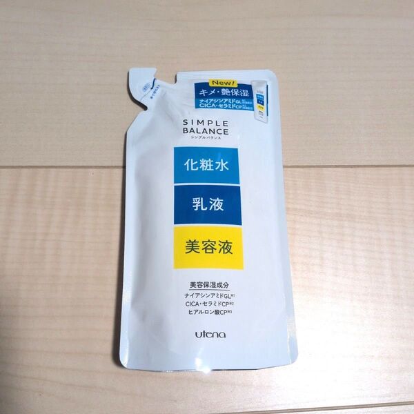 新品未開封 ウテナ シンプルバランスローション これ1本で化粧水+乳液+美容液 つめかえ用200mL