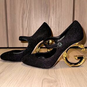 【説明欄必読】【即購入OK】【値下げ不可】【23cm】ドルチェアンドガッバーナ ハイヒール メリージェーンルレックス