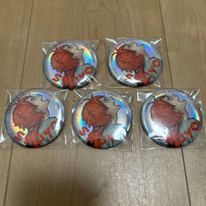 ハイキュー 東京遠征2013夏 メタリック缶バッジ 日向翔陽 5個