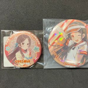 DMMスクラッチ 一番くじ 学園アイドルマスター 倉本千奈 缶バッジ 2つセット (学マス)