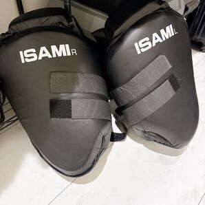 ISAMI ローキックプロテクター イサミ 空手 キックボクシング 総合格闘技