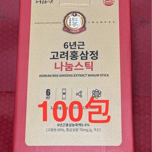 6年根 高麗紅参精 チョンウォンサム 10g x 100包