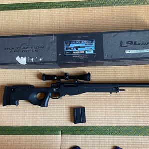 東京マルイ L96 AWS スナイパーライフル ブラックストック ボルトアクション