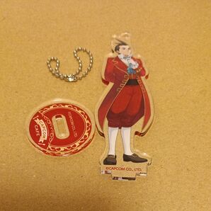 逆転裁判 カプコンカフェ 王泥喜法介 CAPCOM CAFE×逆転裁判シリーズ 4th アクリルスタンドキーホルダー