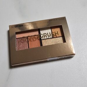 MAYBELLINE NEW YORK メイベリン ニューヨーク シティミニパレット G-S1 GOLD CRUSH