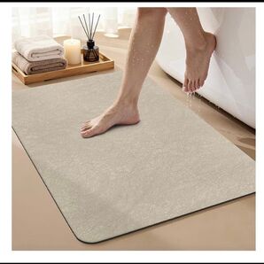バスマット 珪藻土バスマット お風呂マット 超強吸水 速乾 40x60cm 速乾