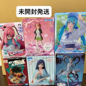 フィギュア まとめ出品 初音ミク ヒロアカ 五等分の花嫁 ニートくノ一 甘神さん家の縁結び fgo 新品 未開封