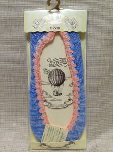 フットカバー 女性用 水色×ピンク 23-25cm ギャレット GALLET TOKYO SHIBUYA ショートソックス,靴下,くつした