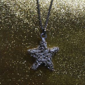 純銀星型ネックレス