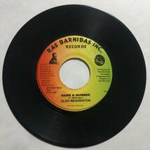 試聴 / GLEN WASHINGTON / NAME & NUMBER /Taxi Riddim/Ras Barnibas Inc/Reggae/Dancehall/'01/big hit !!/7inch_画像2