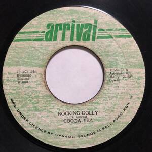 試聴 / COCOA TEA / ROCKING DOLLY /Real Rock Riddim/Arrival/Reggae/Dancehall/'84/big hit !!/7inch