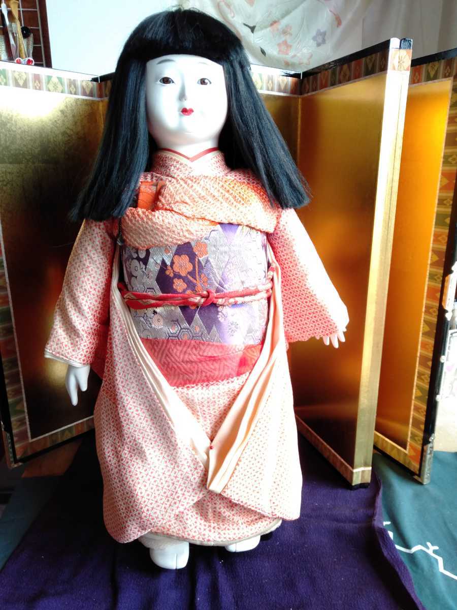 市松人形5 日本人形 お迎え人形 高さ56 Cm 台付 Jauce Shopping Service Yahoo Japan Auctions Ebay Japan