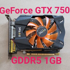 ZOTAC NVIDIA GeForce GTX750 GDDR5 1GB PCI-E グラフィックボード