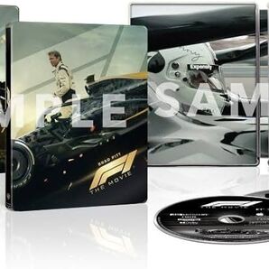 映画 F1 エフワン Amazon 限定 スチールブック仕様 4K UHD+ブルーレイ ※アマゾン スチール Blu-ray