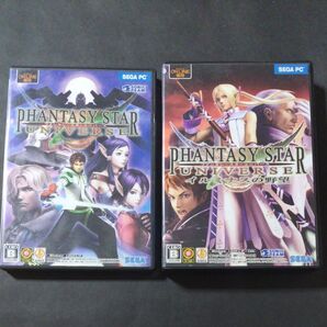 PC版 PHANTASY STAR UNIVERSE + PHANTASY STAR UNIVERSEイルミナスの野望 2本セット