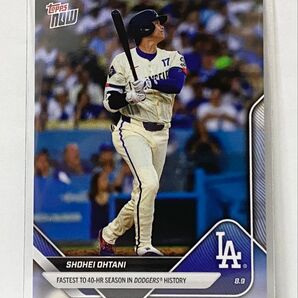 大谷翔平 2025 MLB Topps Now トップス ナウ #537