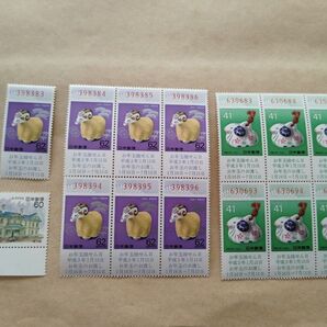 建物柄含む記念切手740円分 自宅保管品