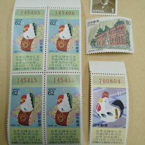 建物柄含む記念切手350円分 自宅保管品