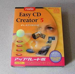 roxio Easy CD Creator 5 Platinum up grade version 