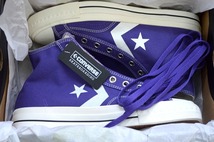 新品未使用 CONVERSE コンバース SKATEBOARDING CX-PRO CV HI スケートボーディング 1CL666 パープル US8 26.5センチ 8,800円 送料無料_画像7