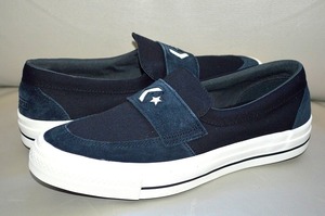 新品未使用 CONVERSE コンバース CS LOAFER SK SKATEBOARDING ローファー ブラック 黒 送料無料 1CL665 US7.5 26センチ