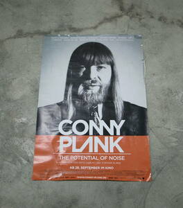 補修箇所あり コニー・プランク Conny Plank 2017年 ドイツ 84×59.5 大ポスター 映画ポスター ムービー