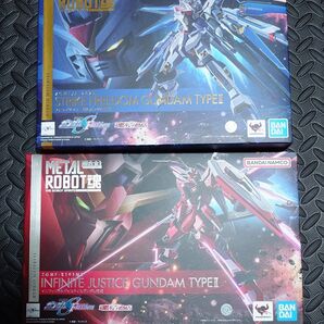 未開封セット METAL ROBOT魂 ストライクフリーダムガンダム弐式 インフィニットジャスティスガンダム弐式