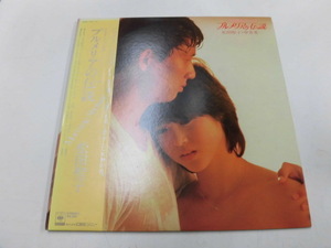 （2枚組）LP 松田聖子 /プルメリアの伝説（帯付）（サントラ）