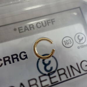 【値下げ可能】【新品/希少/正規品】CAREERING/キャリアリング★イヤーカフ★EARCUFF103 CER13/YELLOW/2.0φ×16★20Q3S1の画像4