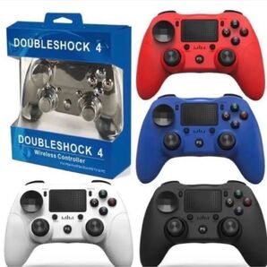 PS4 ワイヤレス コントローラー 無線 ジャイロ PC Pro Slim 黒