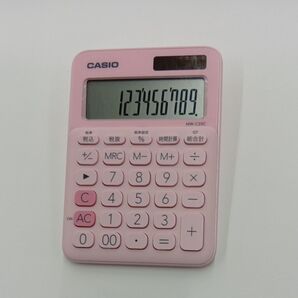 カシオ 電卓 ピンク MW-C20C